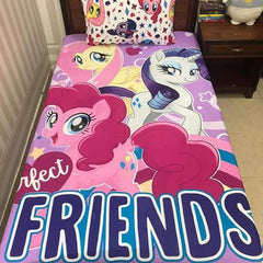 Best Friends Cartoon BedSheet