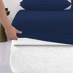 Cotton_Fitted_Sheet_Dark_Blue