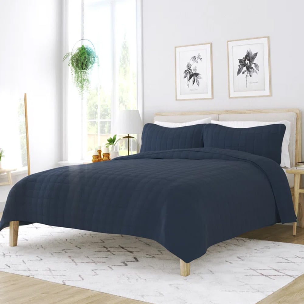 Coverlet Dark Blue