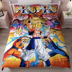 Dragon Ball Z Cartoon Bed Sheet