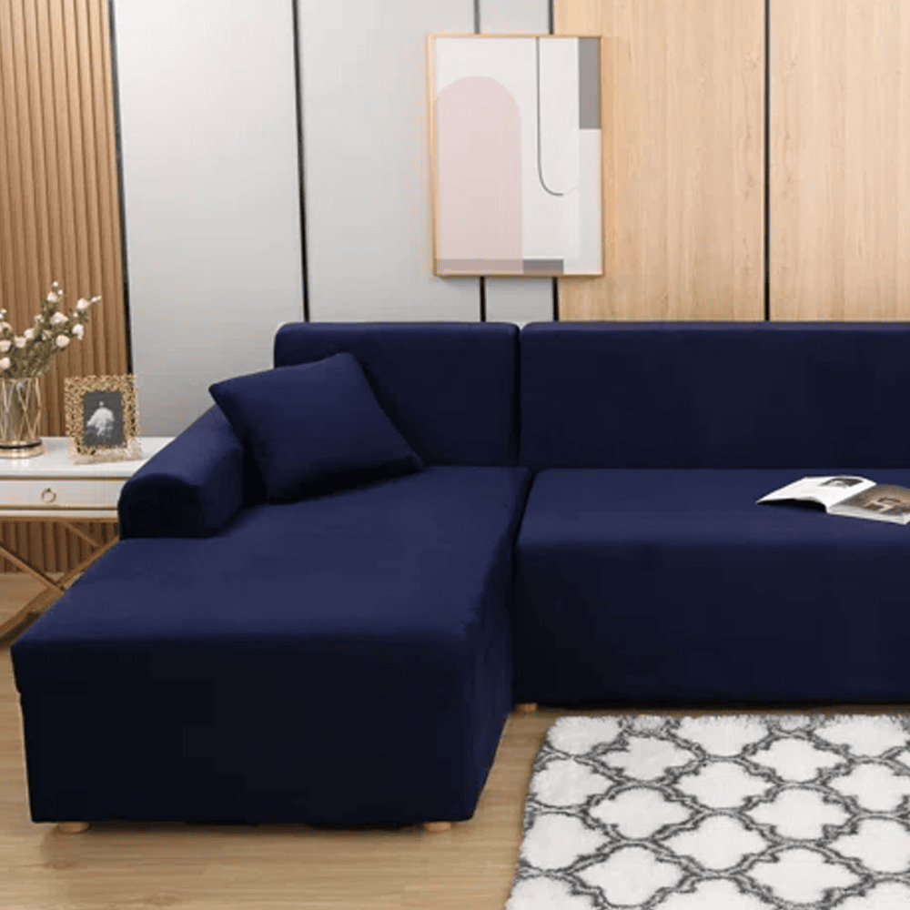 L-Shape_Jersey_Sofa_Cover_Dark_Blue_2