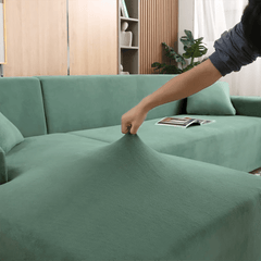 L-Shape_Jersey_Sofa_Cover_Light_Green_4