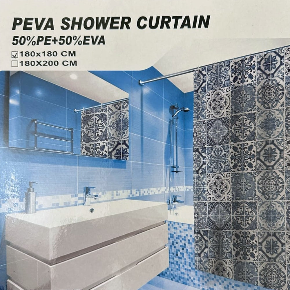 PEVA Waterproof Bathroom Shower Curtain – Antique