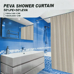 PEVA Waterproof Bathroom Shower Curtain – Layers