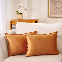 Premium Silk Pillow Cover – Copper