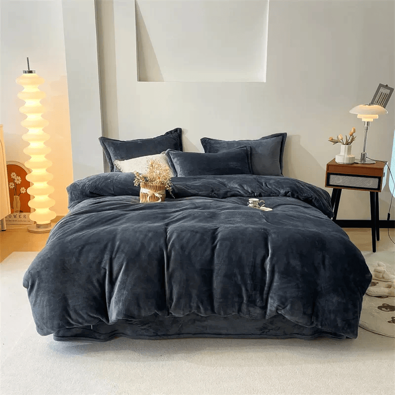 Reversible Duvet Cover - Grey