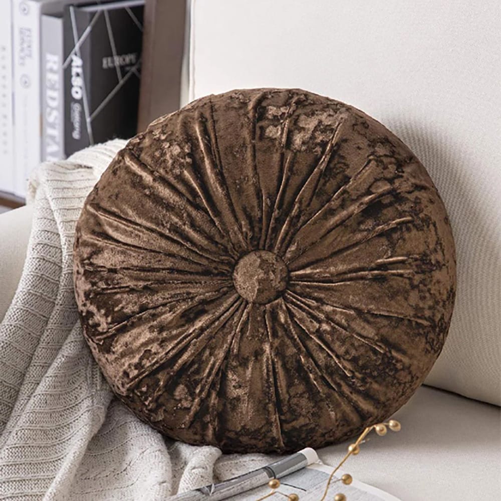 Round_Pumpkin_Velvet_Cushion_-_Coffee_2