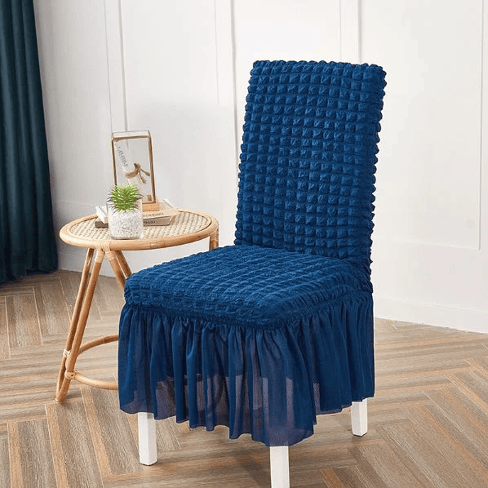 Turkish Style Chair Cover - Blue