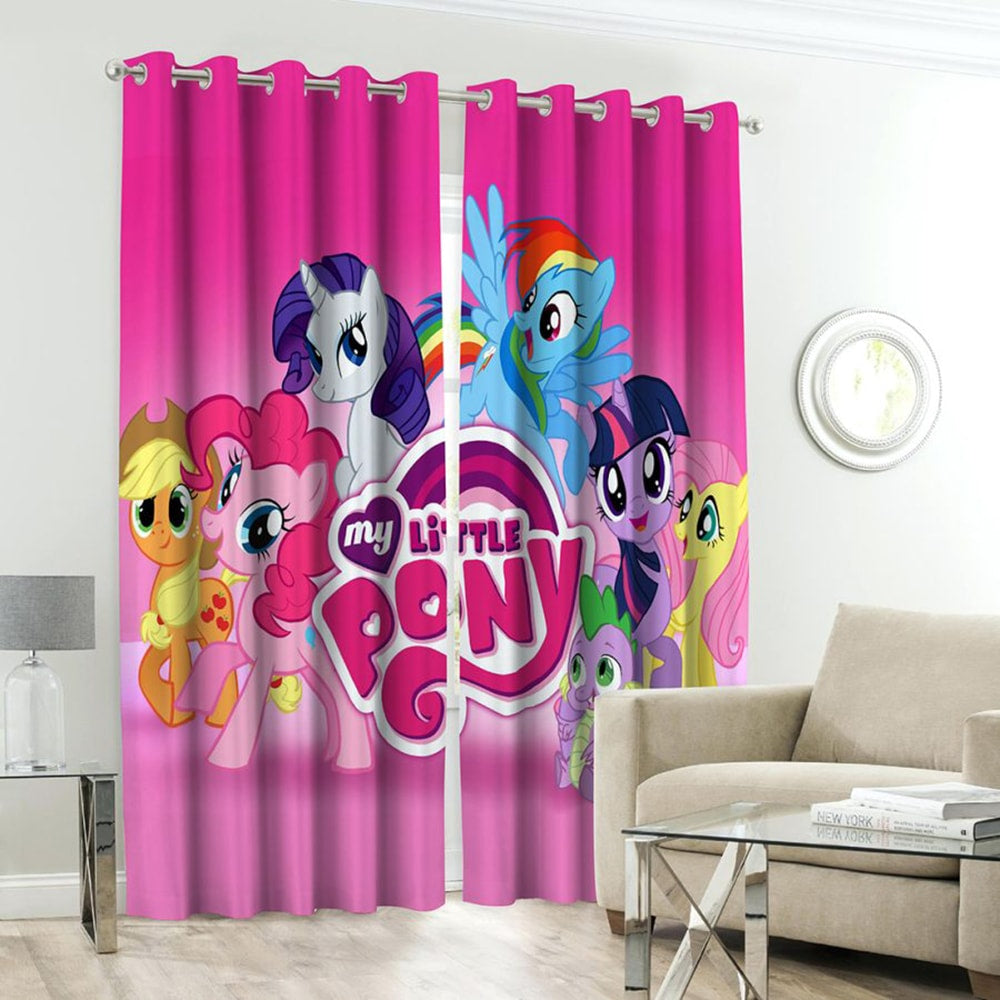 my little pony kids curtains