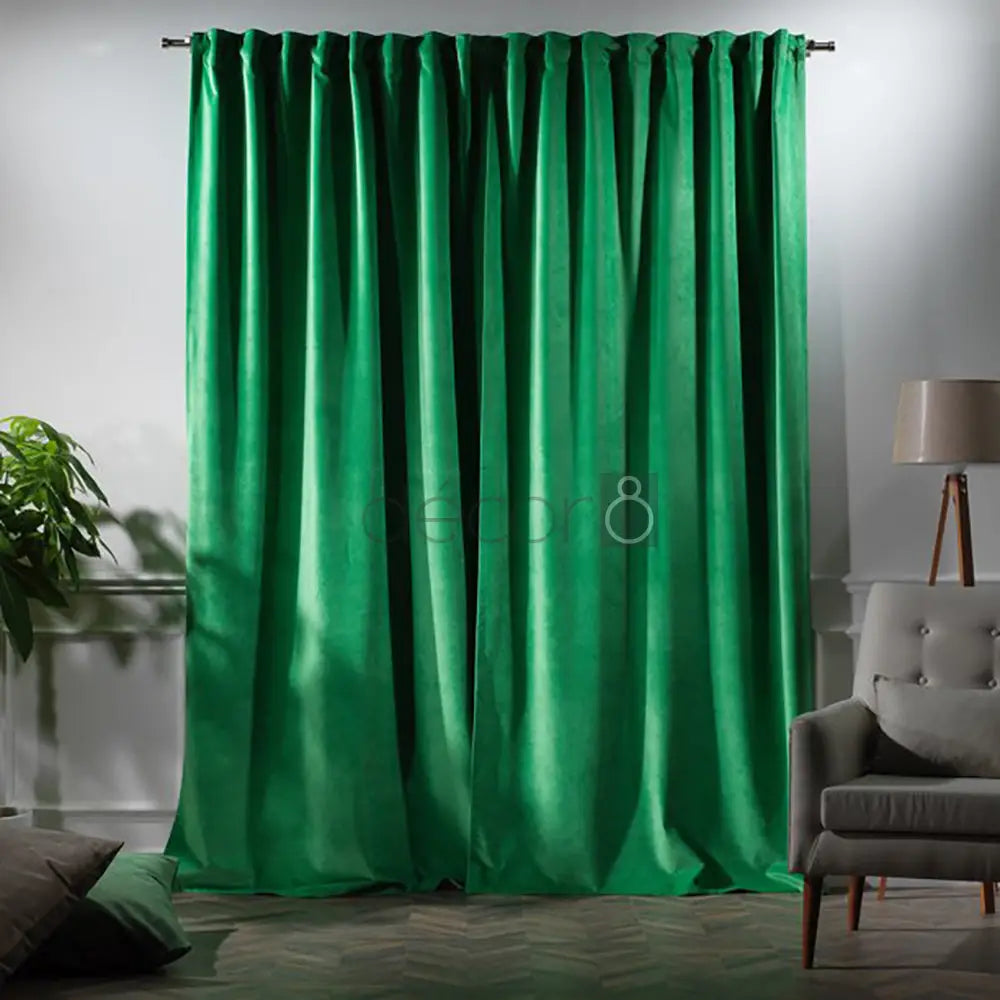 velvet_curtains_-_Green